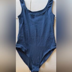 Mangopop Navy Blue Bodysuit Women’s Small